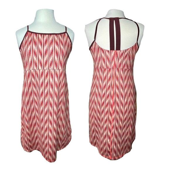 The North Face Exposure Dress Burnt Coral Ikat Print - Picture 2 of 7